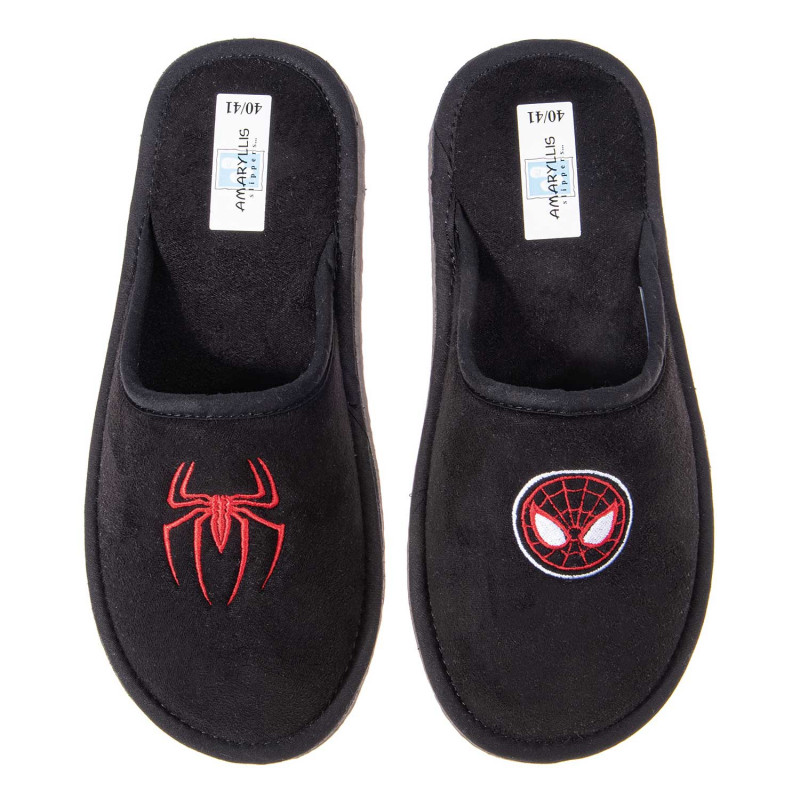 Ανδρικές παντόφλες με κέντημα Spiderman Ανδρικές παντόφλες με κέντημα Spiderman